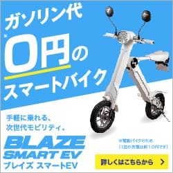 手軽に乗れる、次世代モビリティ【ブレイズスマートEV】